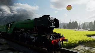UE4 Steam train Test