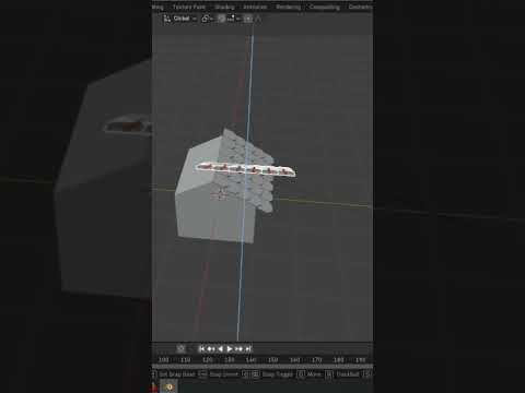 Day 6 of 3D modeling a cube - Dog House #blender #3dmodeling #blendertutorial #blender3d