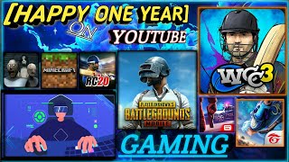 My 1 year youtube journey in 3 minutes | TechGamer AA ( official )