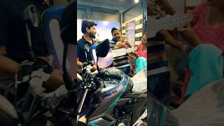 Taking delivery of new FZ-S hybrid 2025 #fzsv4hybrid #fzsv4 #yamahafzshybrid  #yamahafzsnewmodel2025