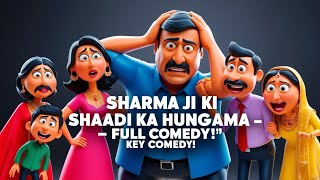Sharma ji ki Shadi ka Hungama #story #3d #animation #viralvideo