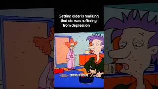 Stu is more relatable the older you get…. #rugrats #nickelodeon #tommypickles #sad #sadcartoon