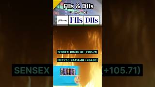 07-05-2025 FIIs Vs DIIs BUY Or SELL IN A DAY #shorts #fiis #diis #turnovers #stockmarket #volume #yt