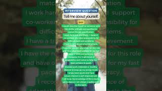 Interview panel: Tell me about yourself #interview #jobinterview #interviewquestions #interviews