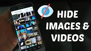 How to hide pictures from gallery| Hide gallery pictures #hide #hidephoto #hidevideos