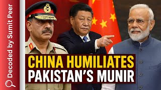 China HUMILIATES Pakistan’s Munir in Beijing—Bharat’s Master Strategy STRIKES Again | Sumit Peer