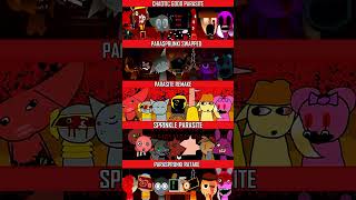 Incredibox Sprunki CHAOTIC GOOD PARASITE vs PARASITE REMAKE vs PARASPRUNKI SWAPPED