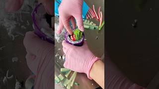 SUSHI ROLL SOAP REVEAL🤩🍣 #soap #soapmaking #smallbusiness #sushi #sushilovers #shortsvideo #food
