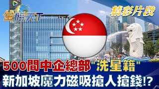 500間中企總部"洗星籍" 新加坡魔力磁吸搶人搶錢！？│金臨天下 20221202 @tvbsmoney