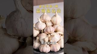 【甘丹慶菜喇】最有效的4種【蒜頭保存法】！#蒜頭 #保存 #阿慶師 #台語
