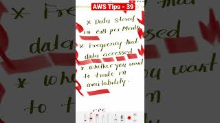 AWS Tips - 39 Pricing dependency of AWS EFS (Elastic file system) #aws