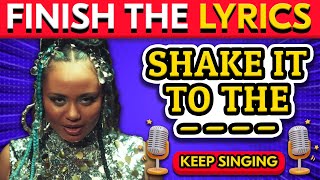 FINISH THE LYRICS - The Hottest Pop Hits 2024-2025 | Music Quiz