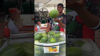 The famous sugar-free watermelon juice in Malacca!!!