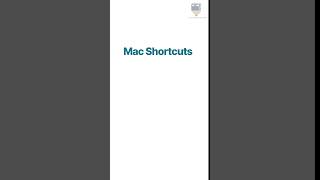 Must-Know Shortcuts for Mac : Speed Up Your Computing #MacUser #PCUser #MacShortcuts #shortsfeed