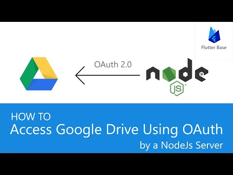 OAuth 2.0 - How to Access Google Drive Using a Node Server