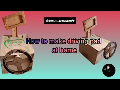how to make driving pad at home #drivingschool
