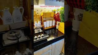 organised kitchen corner #satisfying #home #shorts #homedecore #kitchen #aesthetic #subscribe #love