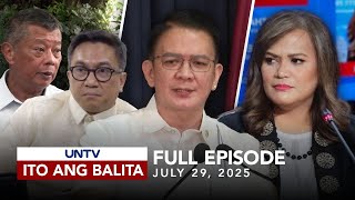 UNTV: Ito Ang Balita | July 29, 2025
