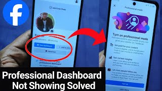 Facebook Professional Mode Not Showing Facebook Professional Dashboard Not Showing ( Working 100% )