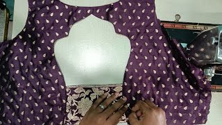 New Blouse Back Neck Design Cutting And stitching | designer neck blouse designs ||