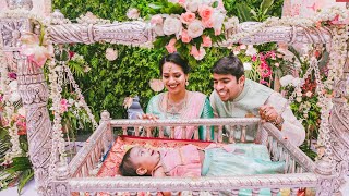 Naming Ceremony Candid Video | Gia | 2021 | Namkarna | Namkaran | Girl Baby Naming Ceremony