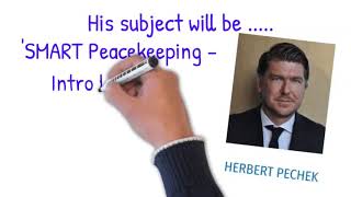 Smart Peacekeeping by Herbert Pechek at SAPICS 2020