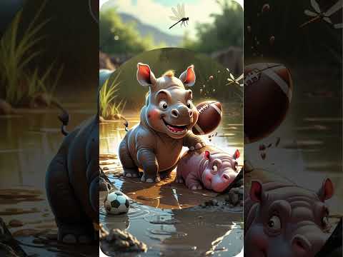 #Hippopotamus Motivational Story#AI Generated Vidio#~New Light Benders~#