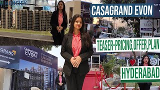 Casagrand Evon | Teaser-Pricing, Offer, Plan [2025] | Casagrand Kompally Hyderabad