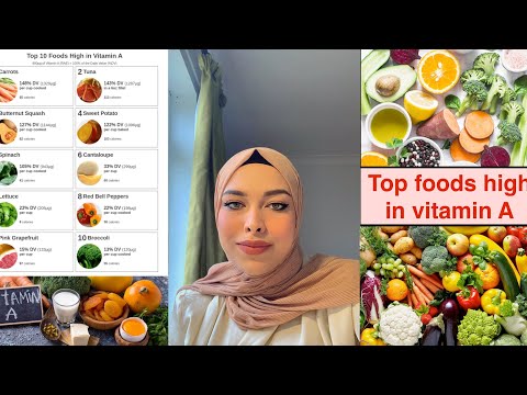 Vitamin A  امتي يكون فيتامين أ سام؟ ايه اكتر الفواكه و الخضار الموجود فيه فيتامين أ؟