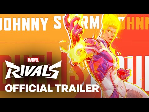 Marvel Rivals - Human Torch Character Gameplay Reveal Trailer | Hottest Hero In Town