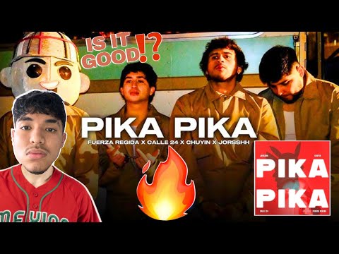 PIKA PIKA FUERZA REGIDA REACTION⁉️