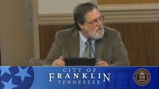 03-08-2016 City of Franklin, TN Board Of Mayor and Aldermen Meeting