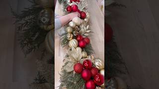 Title How to Make an Easy Christmas Garland with Hobby Lobby | Christmas Garland Tutorial