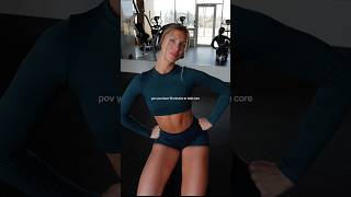 ab workout 🧚🏼‍♀️ #abworkout #coreworkout #fitnessmotivation #gymgirl