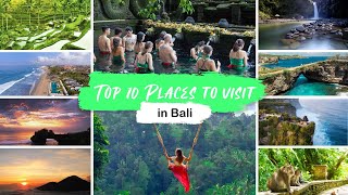 Top 10 Must-Visit Places in Bali | Ultimate Travel Guide 2025