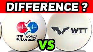 DHS DJ40+ 3*** balls compare: WTT vs TOKYO Olympic vs BUSAN review