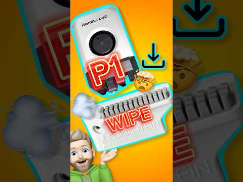 How To Install a Wiper For Your Bambu Lab P1P P1S X1C 3D Printer!