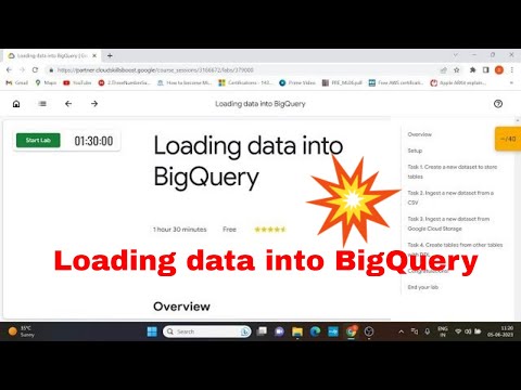 Loading data into BigQuery | Google Cloud Platform | Professional Data Engineer