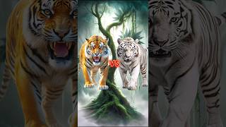 Siberian Tiger vs Animals & Jurassic World #animalbattle #whitebengaltiger