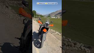 After seeing this place no one believes that this is Ladakh❌ #bikeride #travel #shortsviral