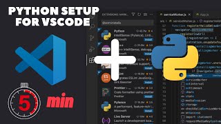 How to setup Python for VSCode in 2025 in 5mins! | Install Python and Setup VSCode for Windows 10