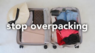 MINIMALIST Tips That Changed My Packing Forever (pack with me)