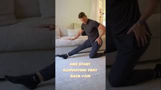 3 Things to Alleviate Back Pain #BackPain #Hyperice #WalkAtHome
