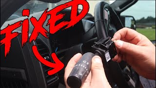 2015 Ford F150 Problems - How to fix windshield wipers that won't turn off. EVER