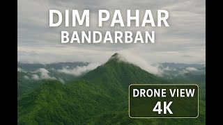 Majestic Bandarban from Above | 4K Drone View of Mountains, Clouds & Greenery