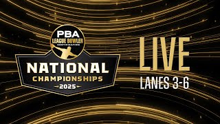LIVE | LANES 3-6 | Noon ET Squad, July 6, 2025 | PBA LBC National Championships