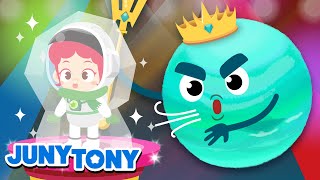 *NEW* Neptune | Neptune's True Color? | Space Facts for Kids | Planet Song | JunyTony