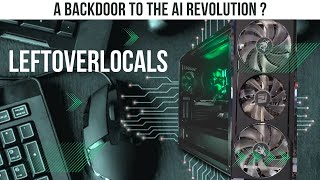LeftoverLocals : A Glitch in the Matrix Exposing AI Training Data