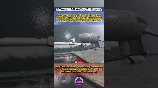 DRDO India|NASM-SR Missile|DRDO Tests Anti Naval Missile|UPSC|UPPCS|BPSC #shorts #ytshorts #upsc