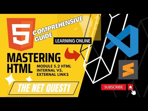 Mastering HTML - A Comprehensive Guide | HTML Internal vs. External Links